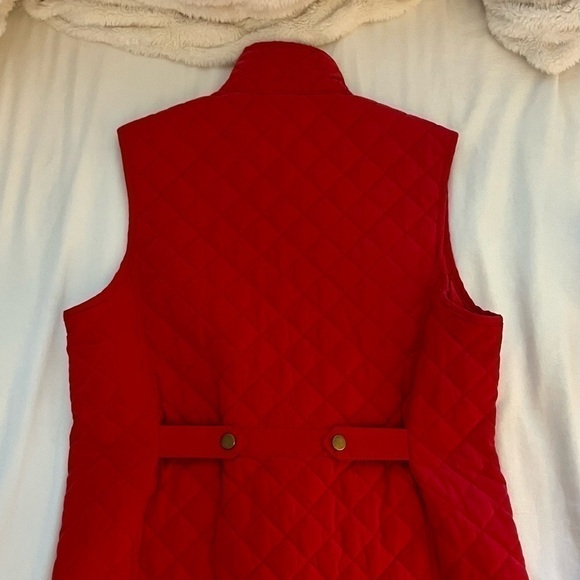 Stillwater supply company. Size Small, red quilted vest - Picture 3 of 7